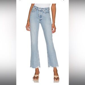 AGOLDE Mid Rise Relaxed Boot Jeans Curio Women's Size 32